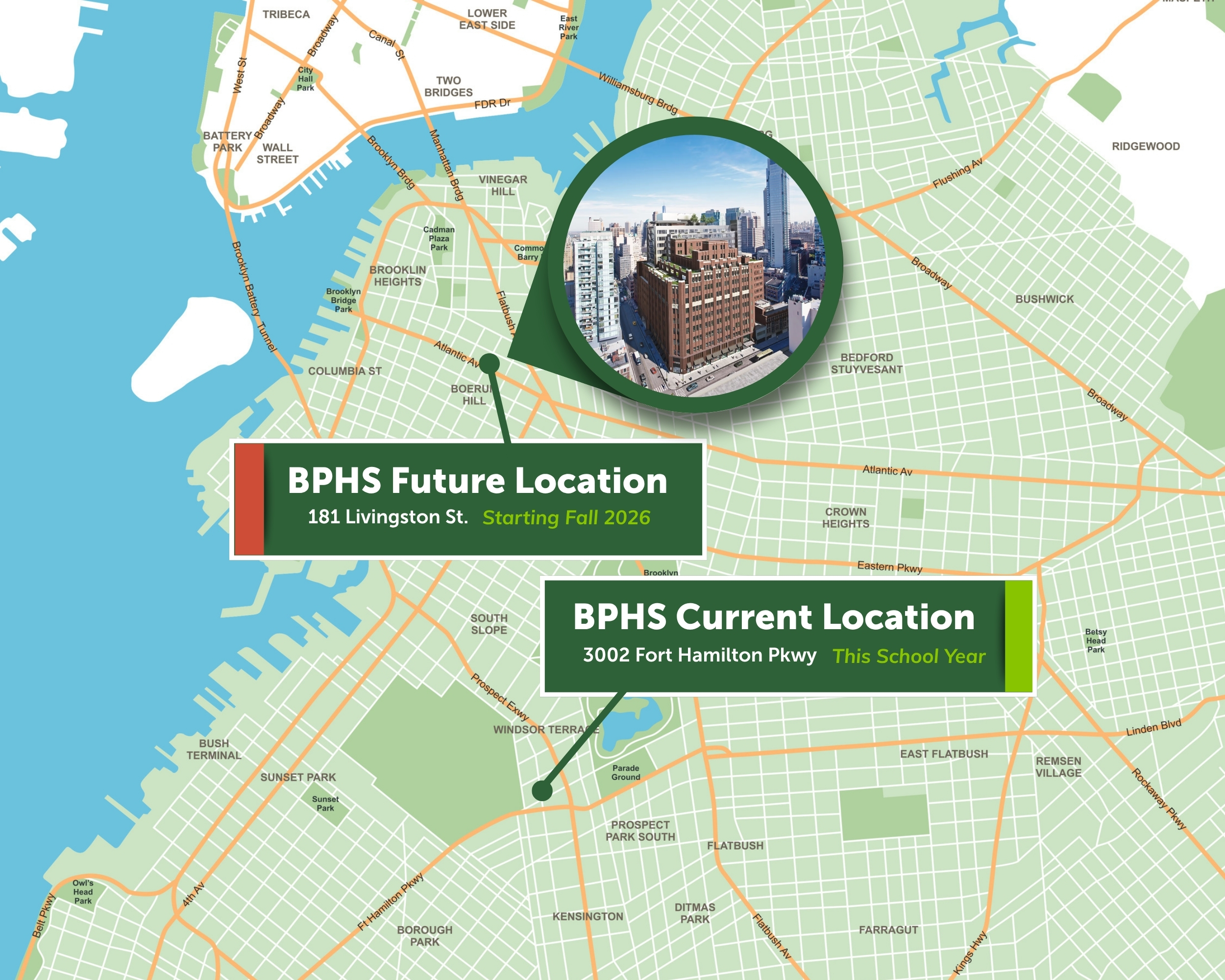 BPHS Location Change Map
